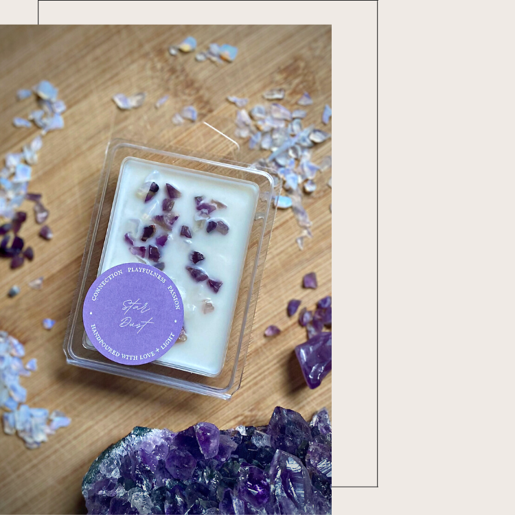 Star Dust Bergamot Cedarwood Patchouli Soy Wax Melt