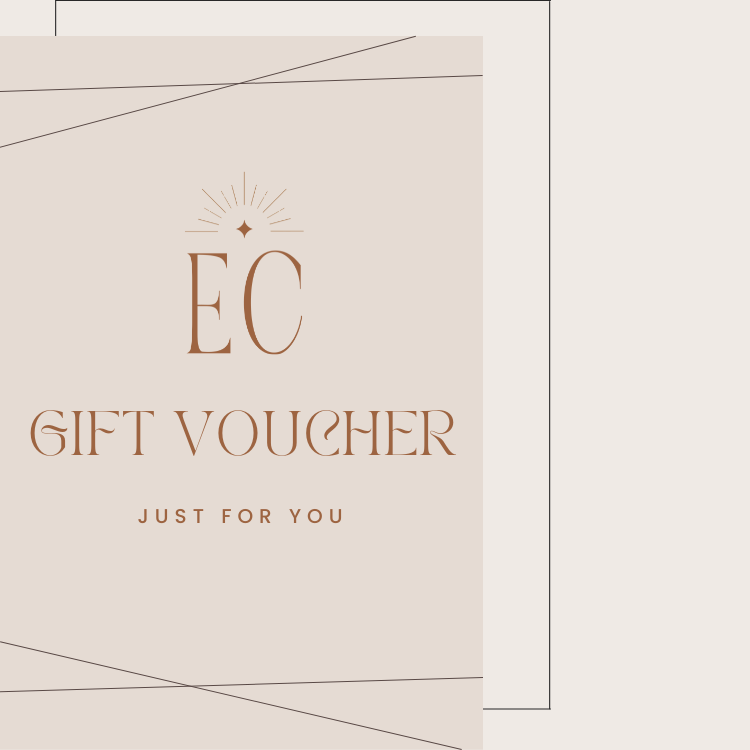 The Elysian Creative Australia Macrame Crystal Candle Present Gift Card